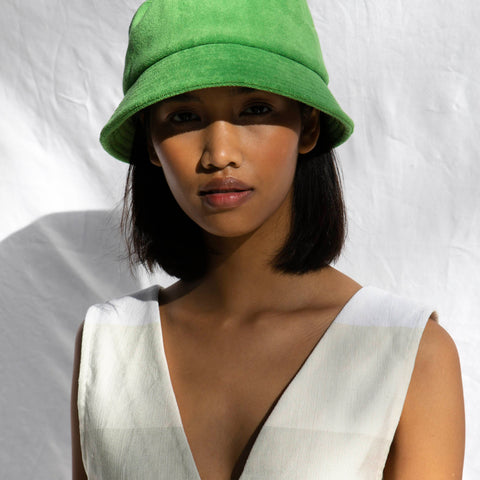 TERRY TOWELLING BUCKET HATS T3