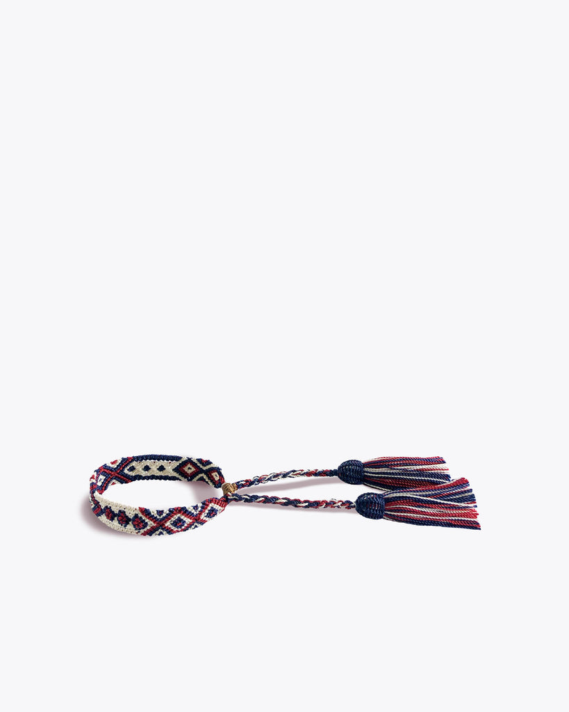 RED, CREAM & NAVY
