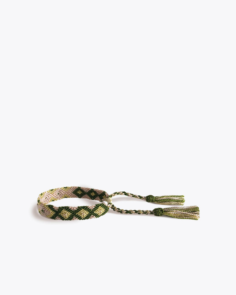 PALM GREEN, BEIGE & GOLD