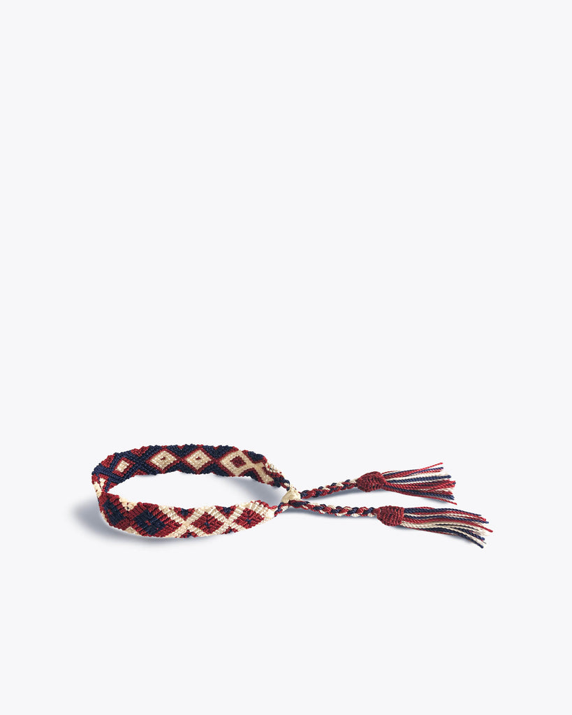 RED, CREAM & NAVY