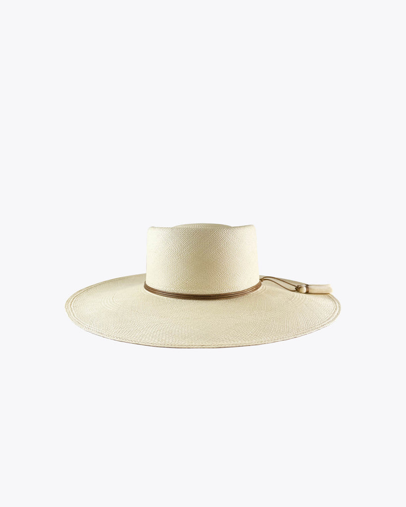 NATURAL WITH BROWN CORD