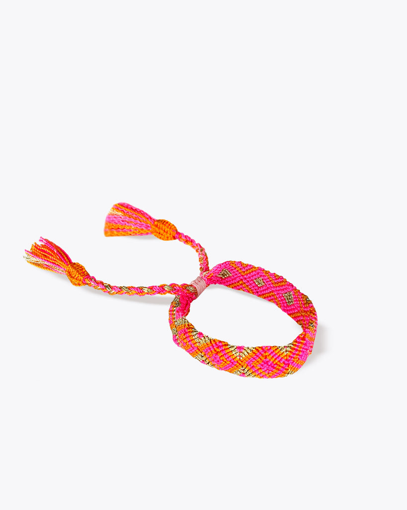 FLURO PINK, MANGO & GOLD