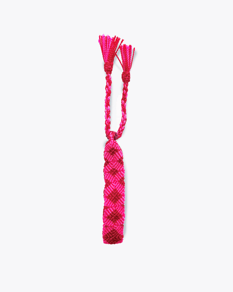 RED & FLURO PINK