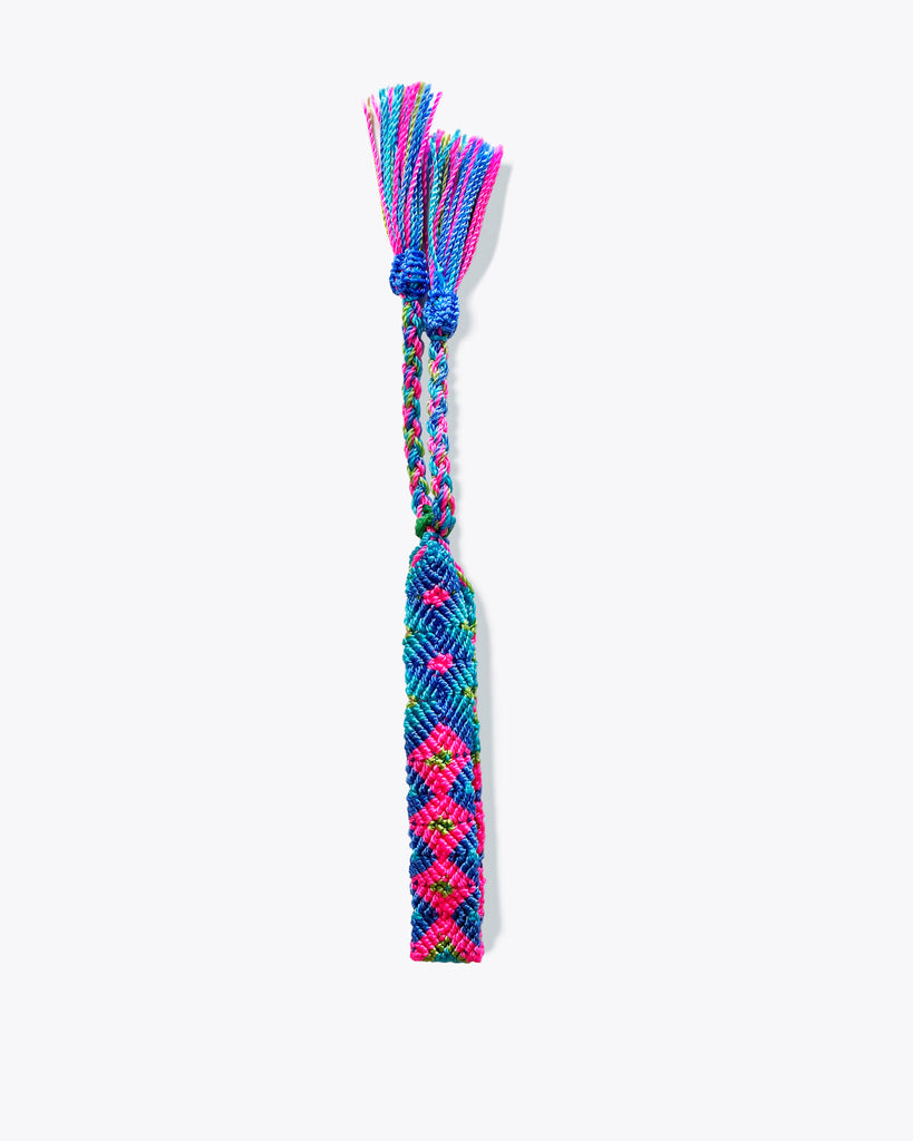 CYAN, BLUE & FLURO PINK