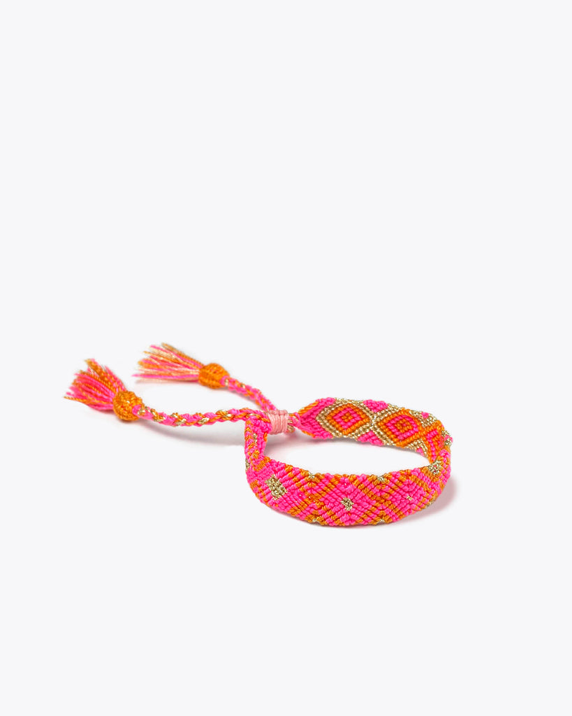 FLURO PINK, MANGO & GOLD