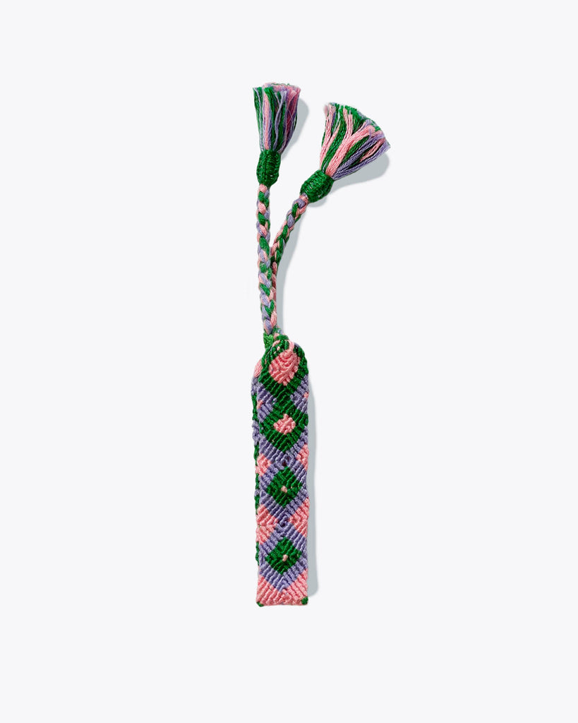 GREEN, LAVENDER & PINK