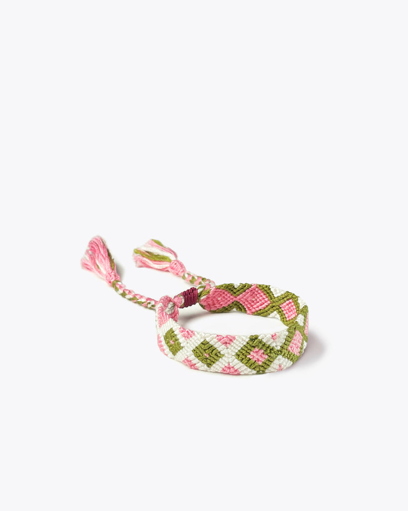 PALM, CREAM & PINK