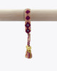 MAROON GOLD DUSKY PINK DENIM
